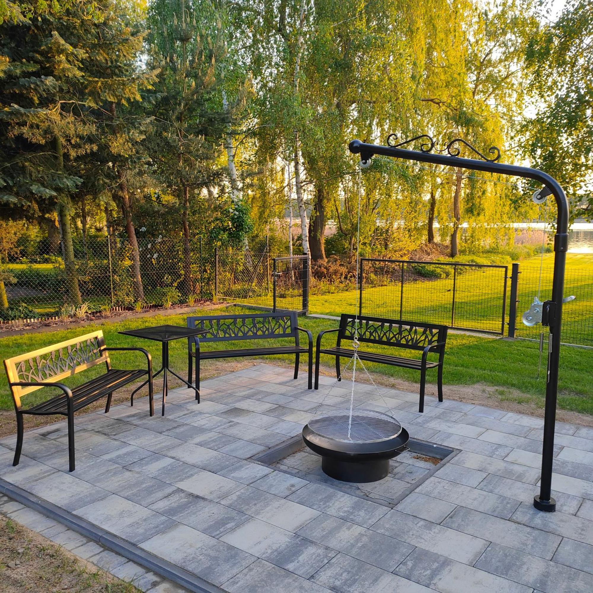 Villa Przystan Nad Miazka Sapowice Esterno foto